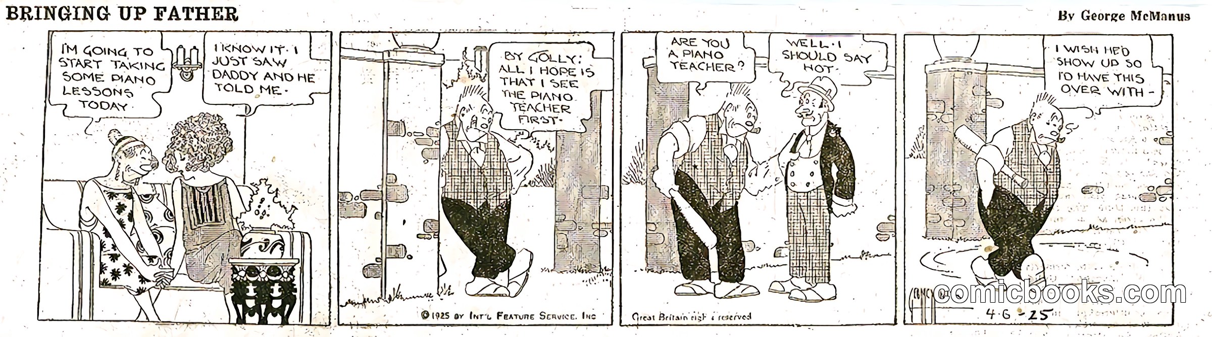 Bringing Up Father — 1925-04-06
