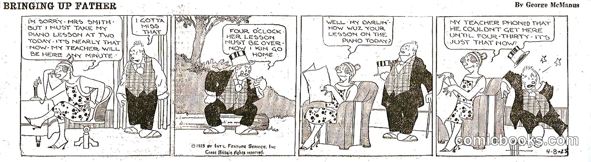 Bringing Up Father — 1925-04-08