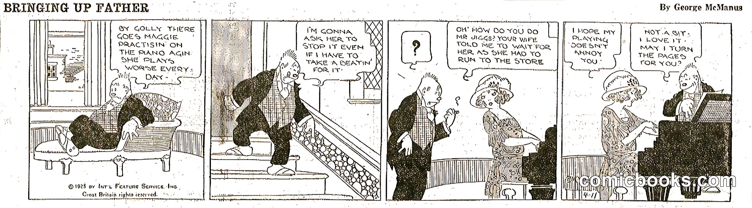 Bringing Up Father — 11 April 1925