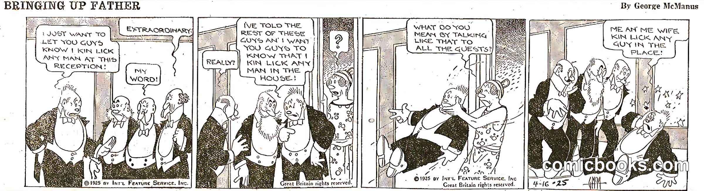 Bringing Up Father — 1925-04-16