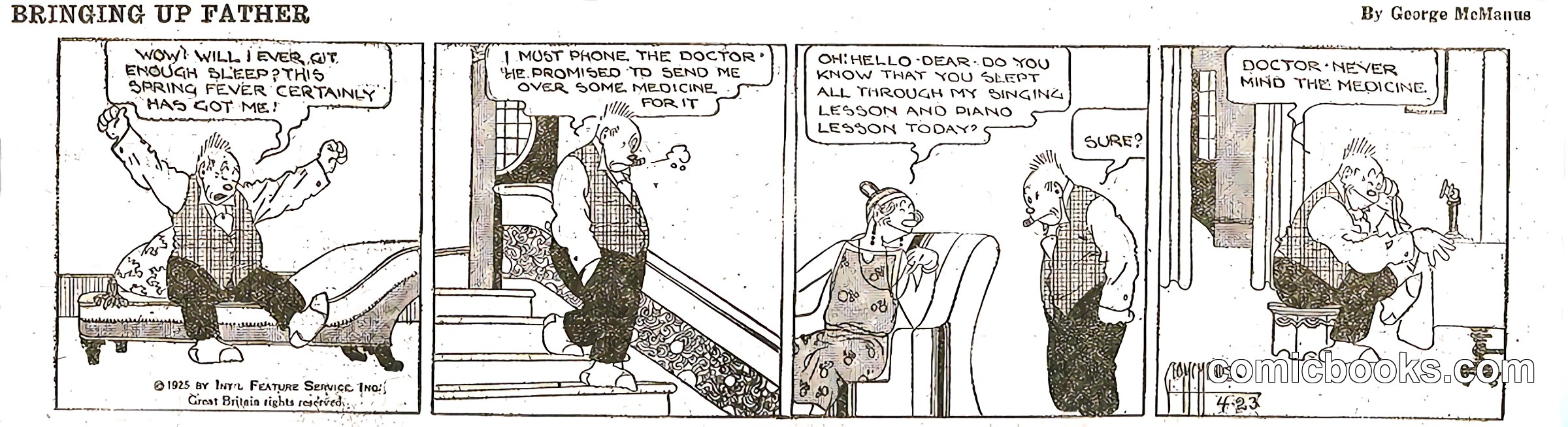 Bringing Up Father — 1925-04-23