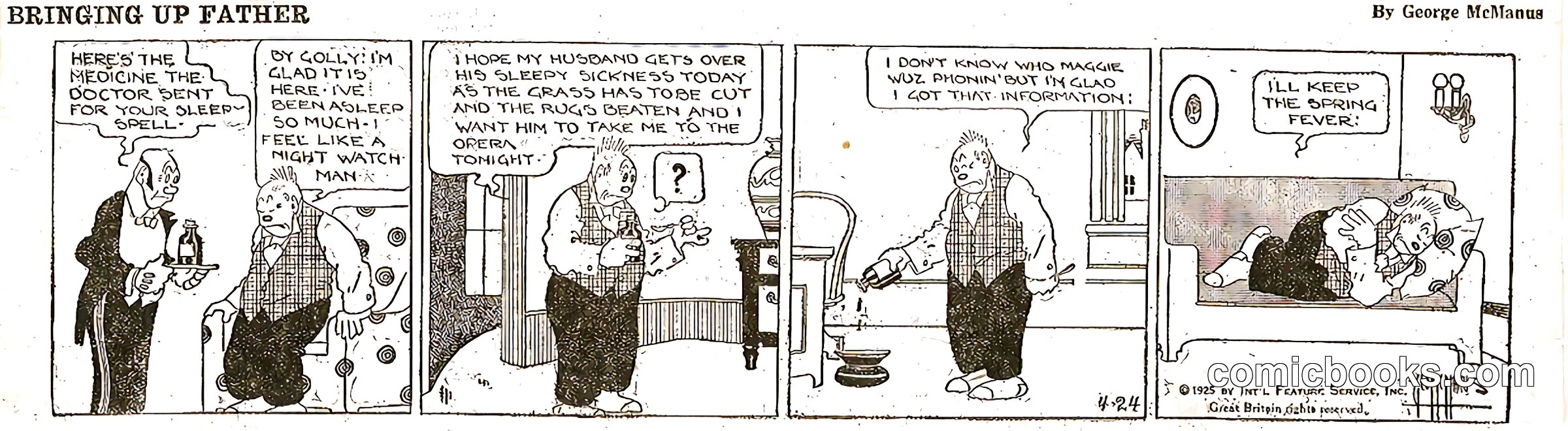 Bringing Up Father — 1925-04-24