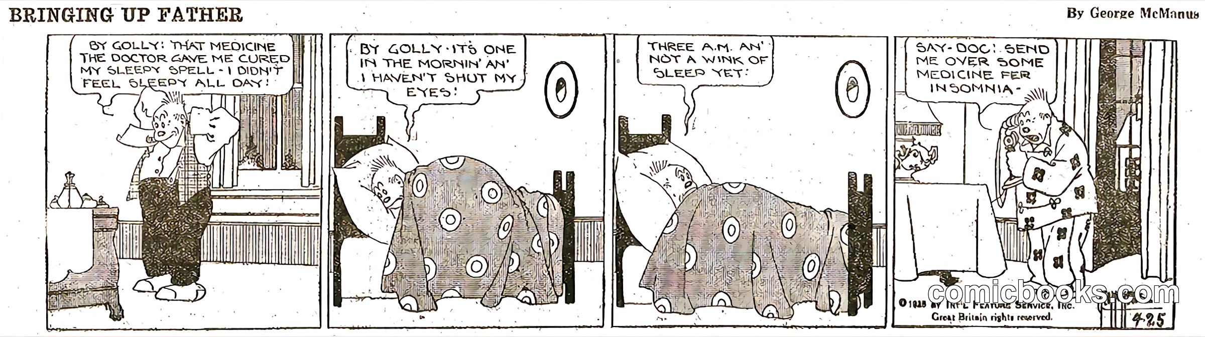 Bringing Up Father — April 25, 1925