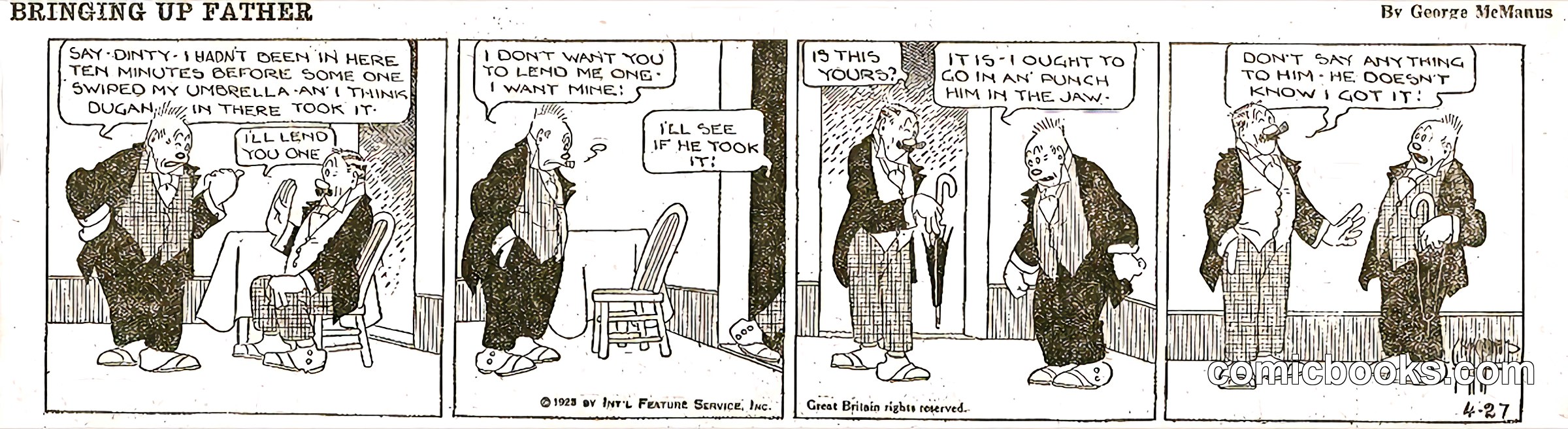 Bringing Up Father — 1925-04-27