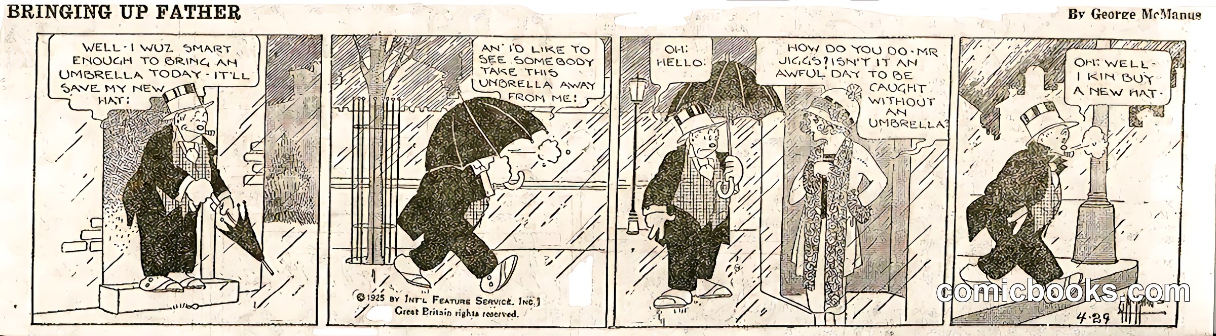 Bringing Up Father — April 29, 1925