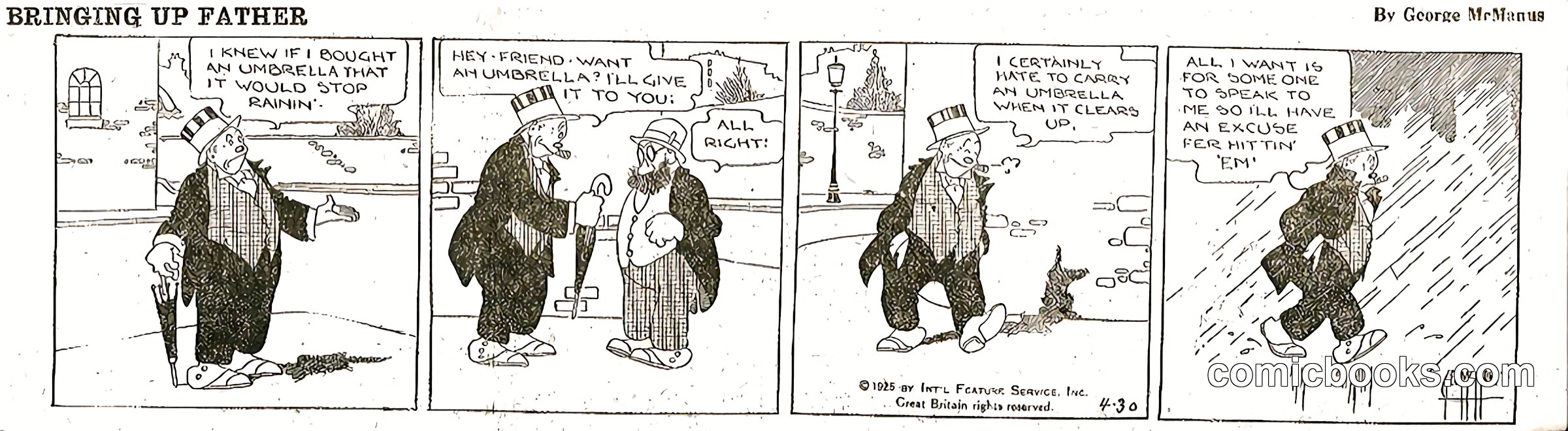 Bringing Up Father — 1925-04-30