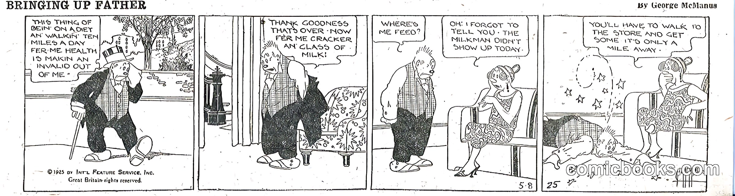 Bringing Up Father — Daily Strip
