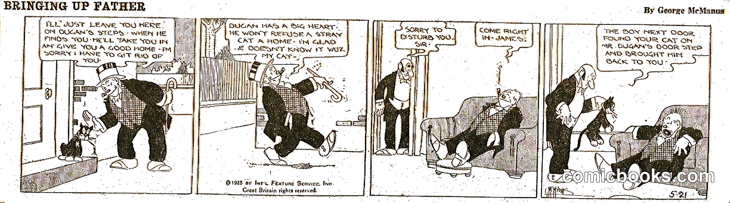 Bringing Up Father — 21 May 1925