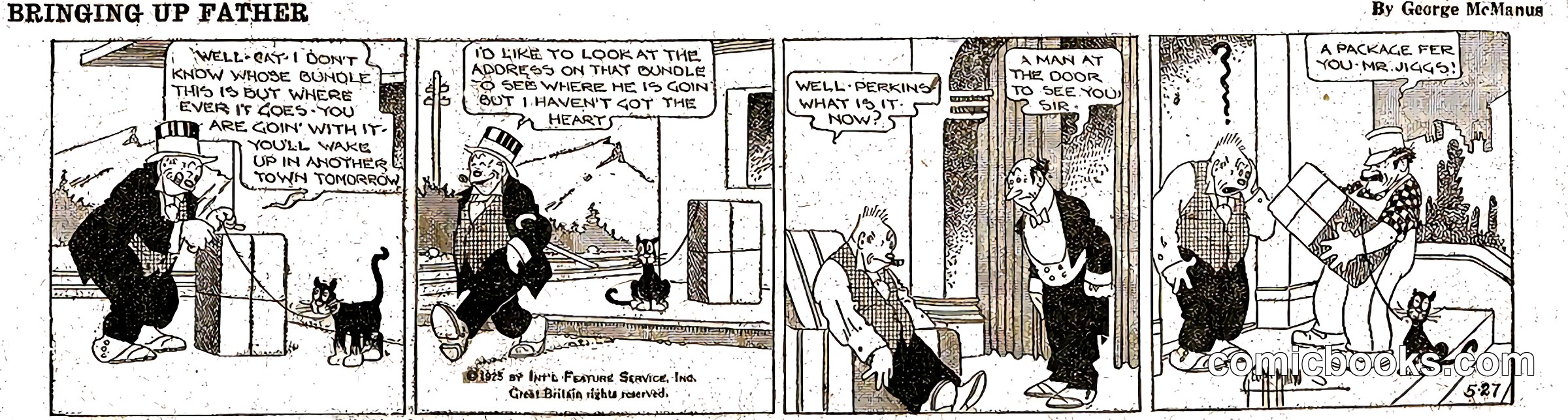 Bringing Up Father — May 27, 1925