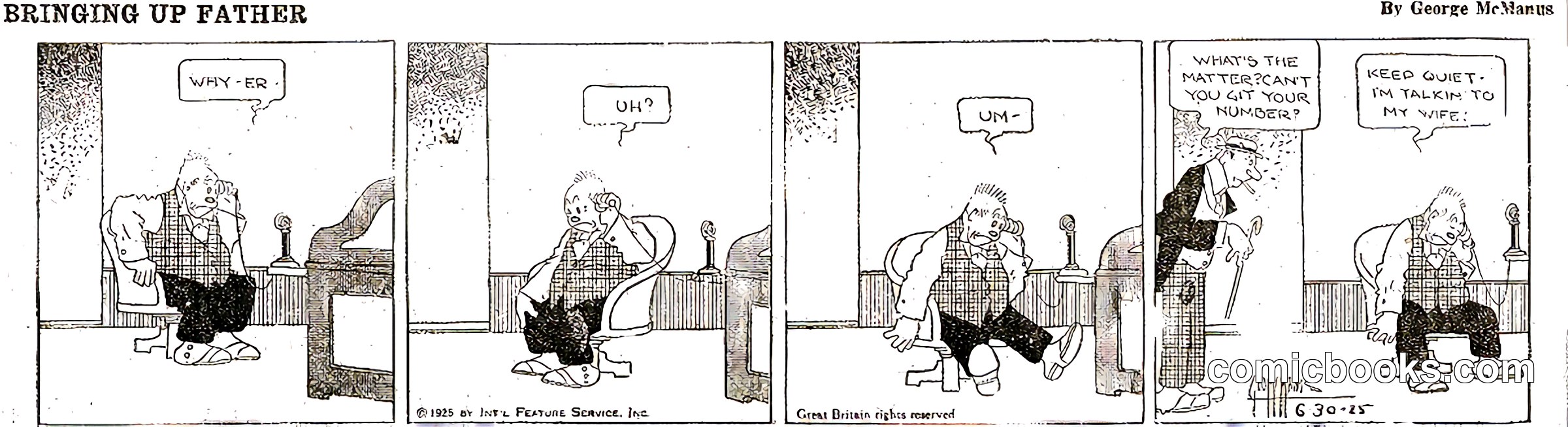 Bringing Up Father — 1925-06-30