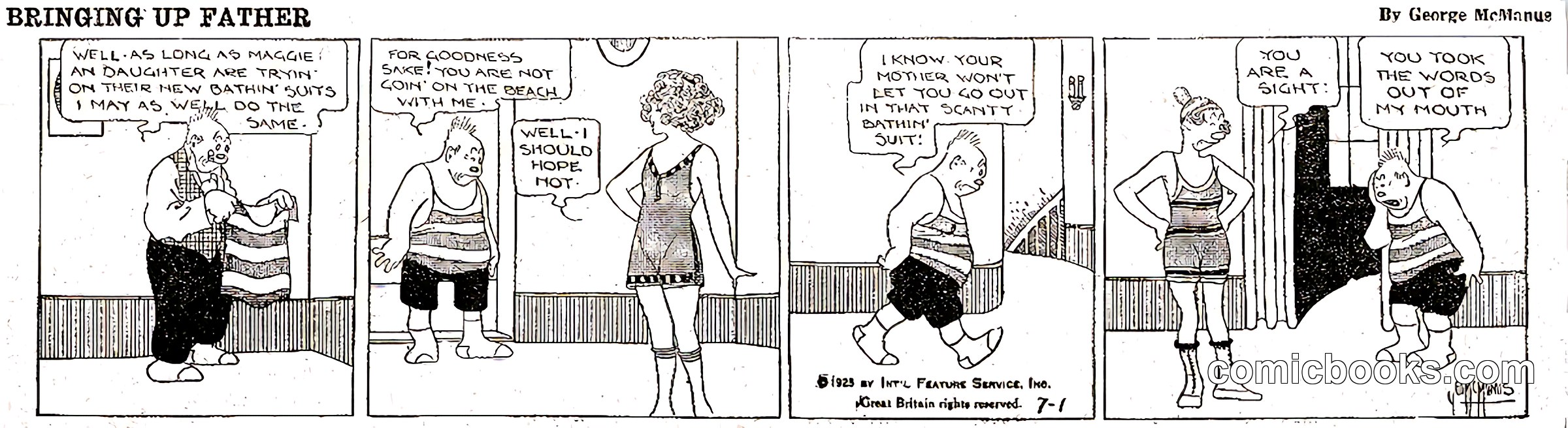Bringing Up Father — July 1, 1925