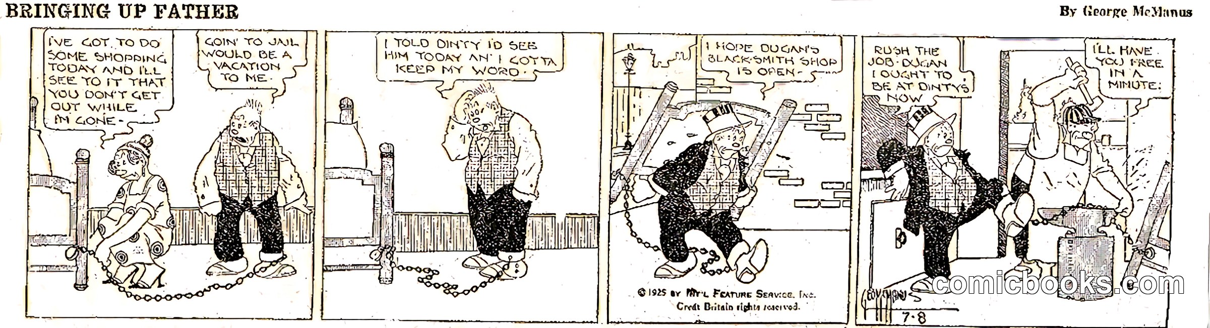 Bringing Up Father — 1925-07-08