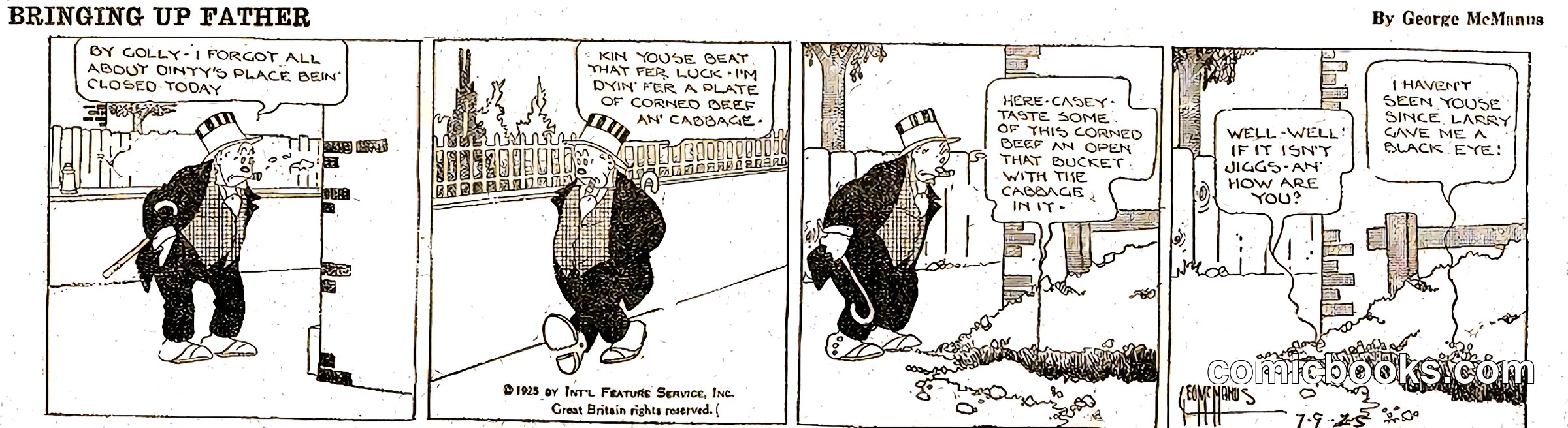 Bringing Up Father — 1925-07-09