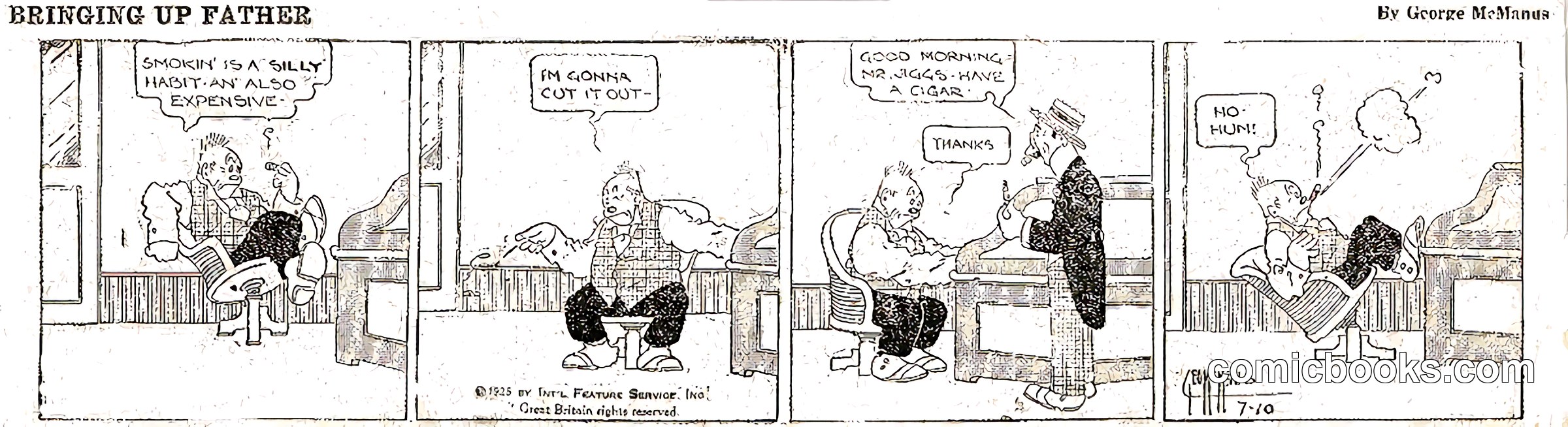 Bringing Up Father — July 10, 1925