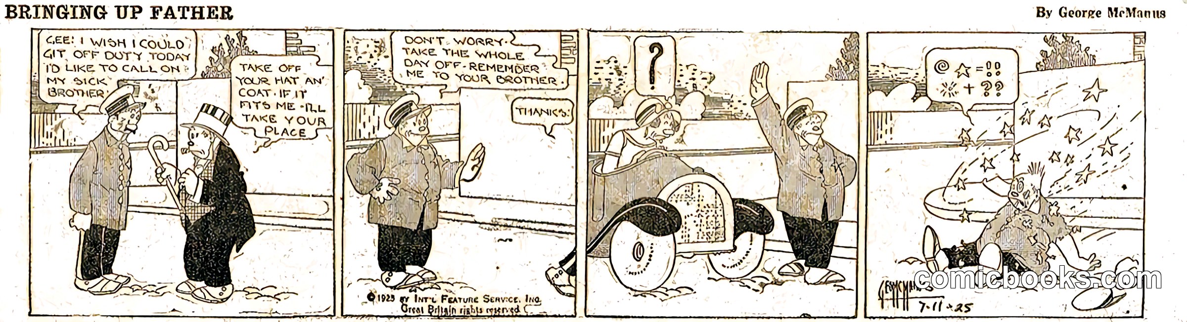 Bringing Up Father — 1925-07-11