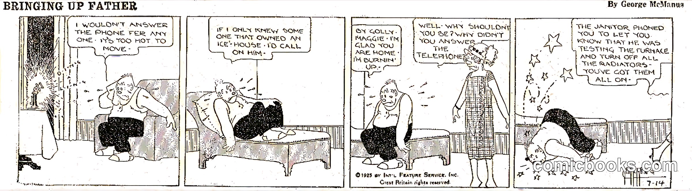 Bringing Up Father — 1925-07-14