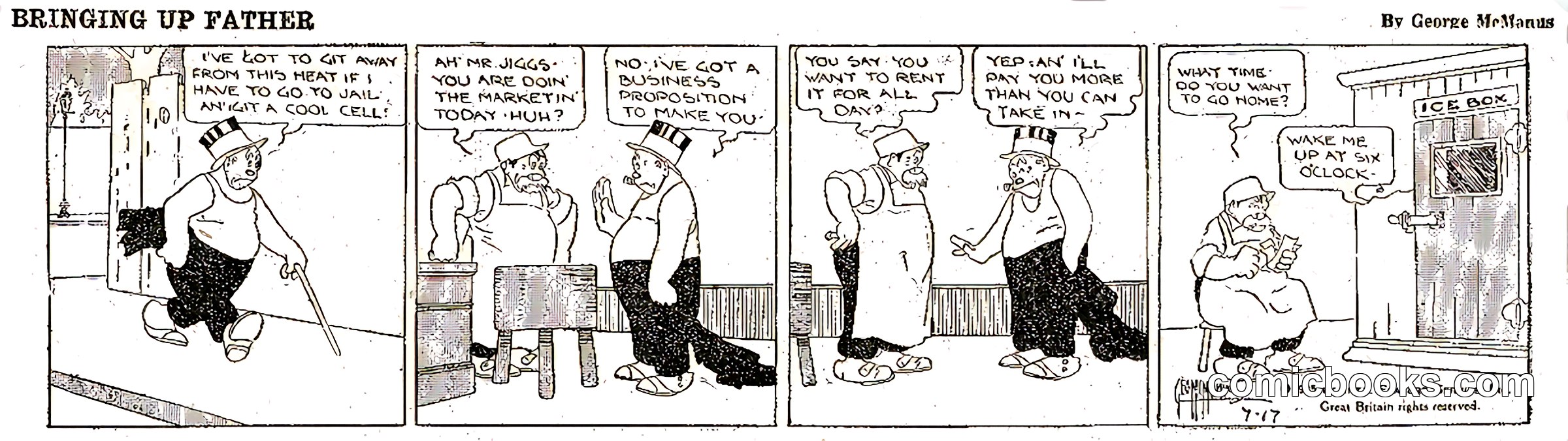 Bringing Up Father — 1925-07-17