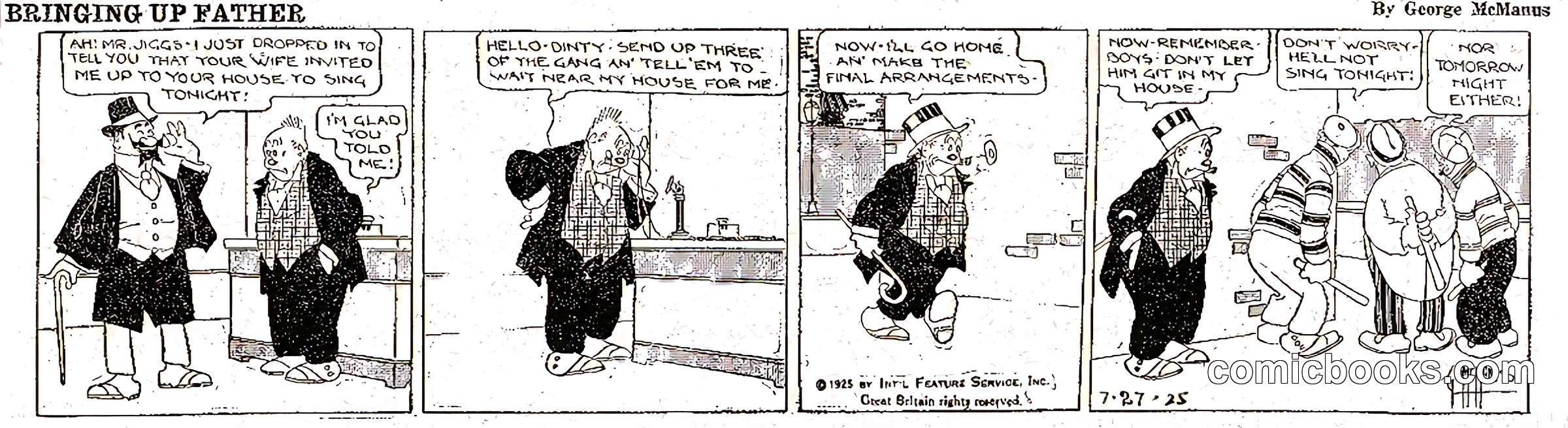 Bringing Up Father — 1925-07-27