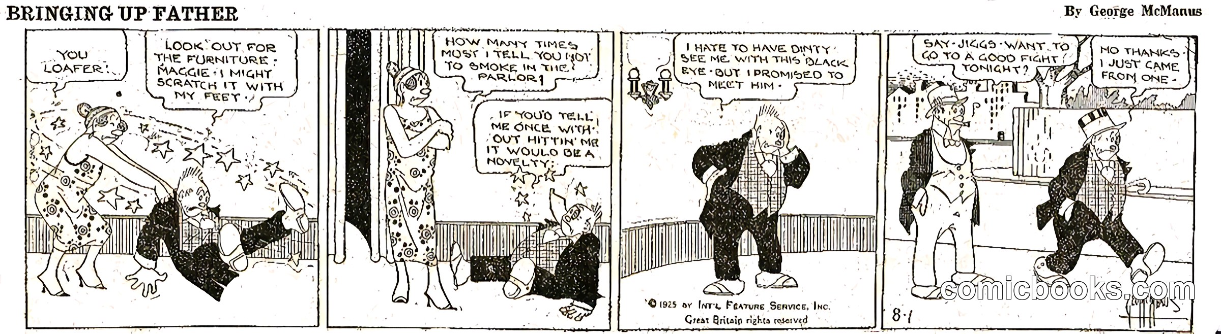 Bringing Up Father — 1 August 1925