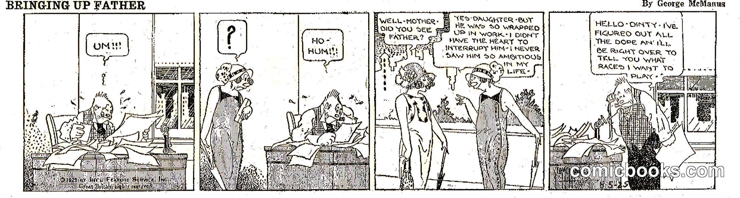 Bringing Up Father — 1925-08-05
