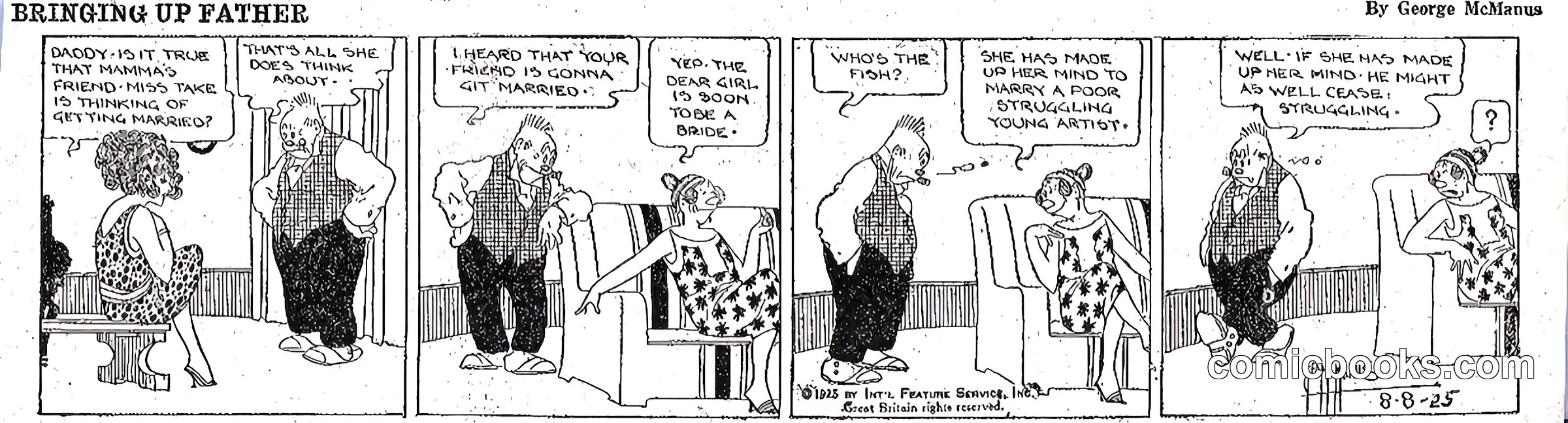 Bringing Up Father — 1925-08-08