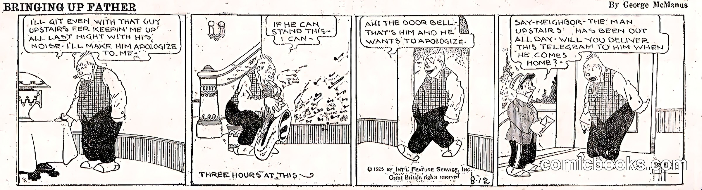 Bringing Up Father — 1925-08-12