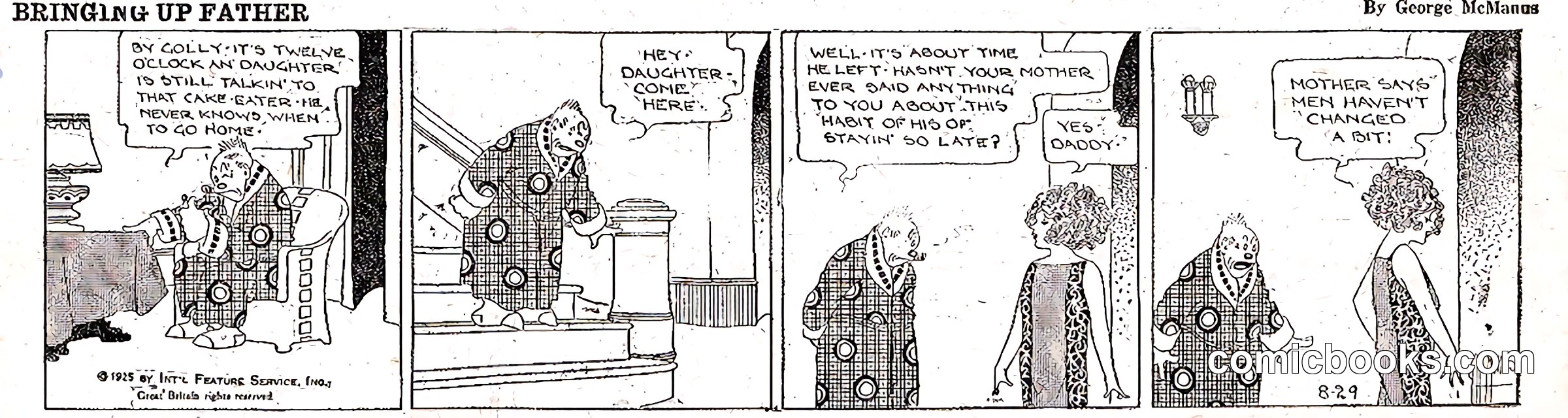 Bringing Up Father — 29 August 1925