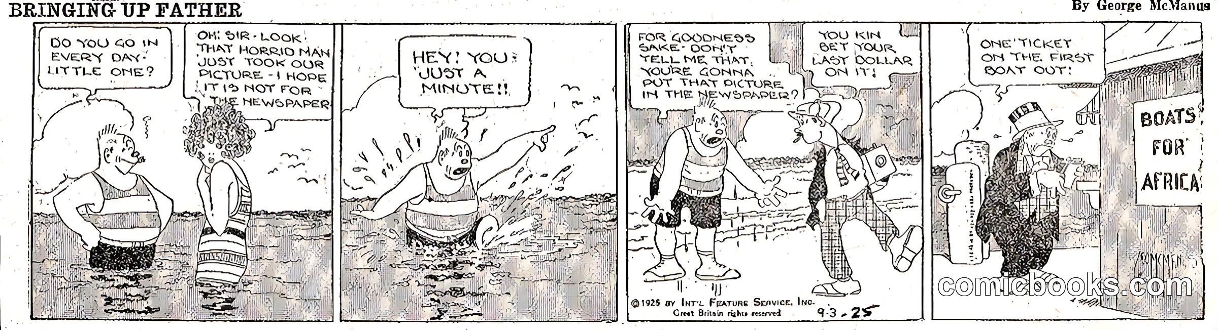Bringing Up Father — 1925-09-03