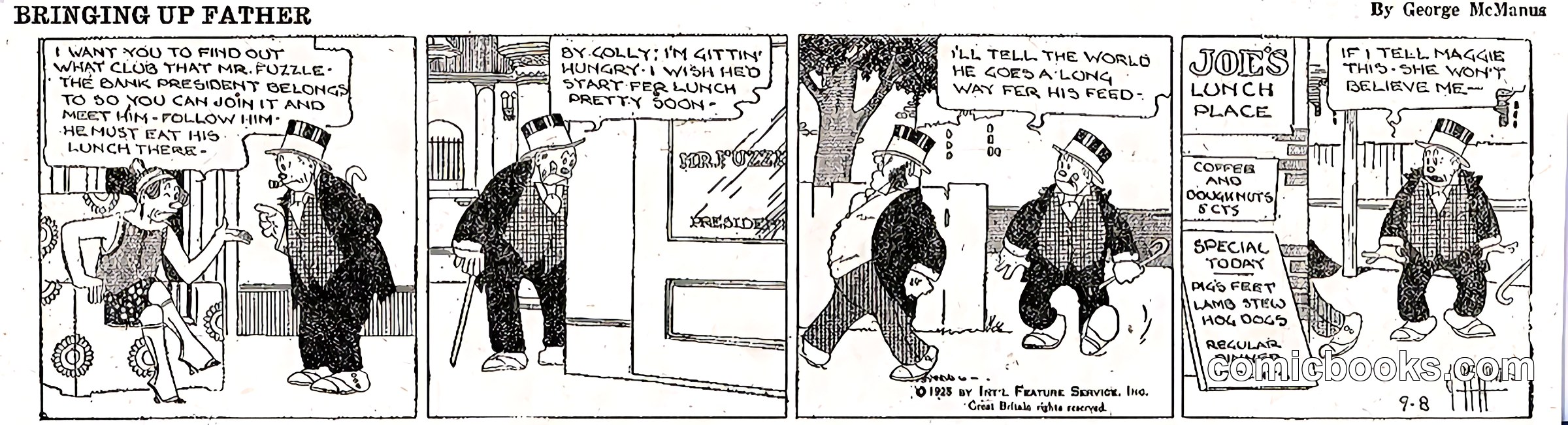 Bringing Up Father — 1925-09-08