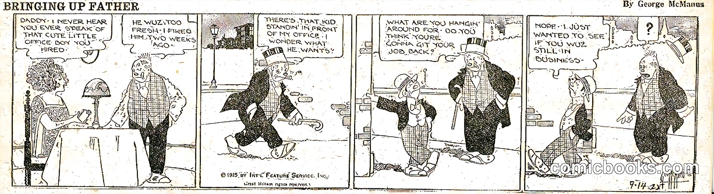 Bringing Up Father — 1925-09-14