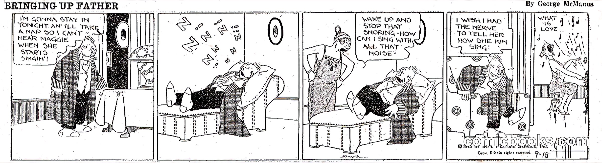 Bringing Up Father — 18 September 1925