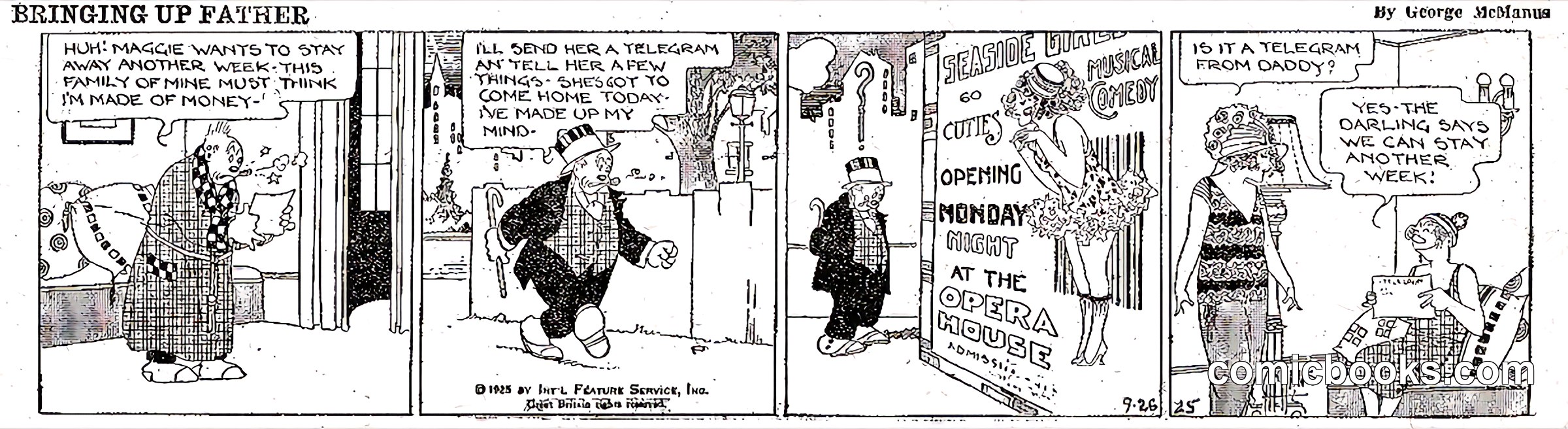 Bringing Up Father — 1925-09-26