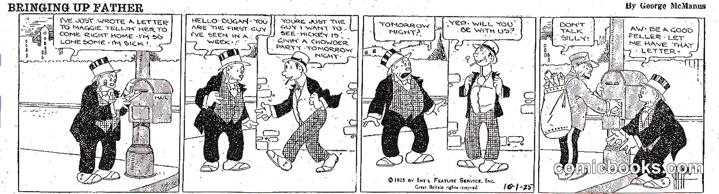 Bringing Up Father — 1925-10-01