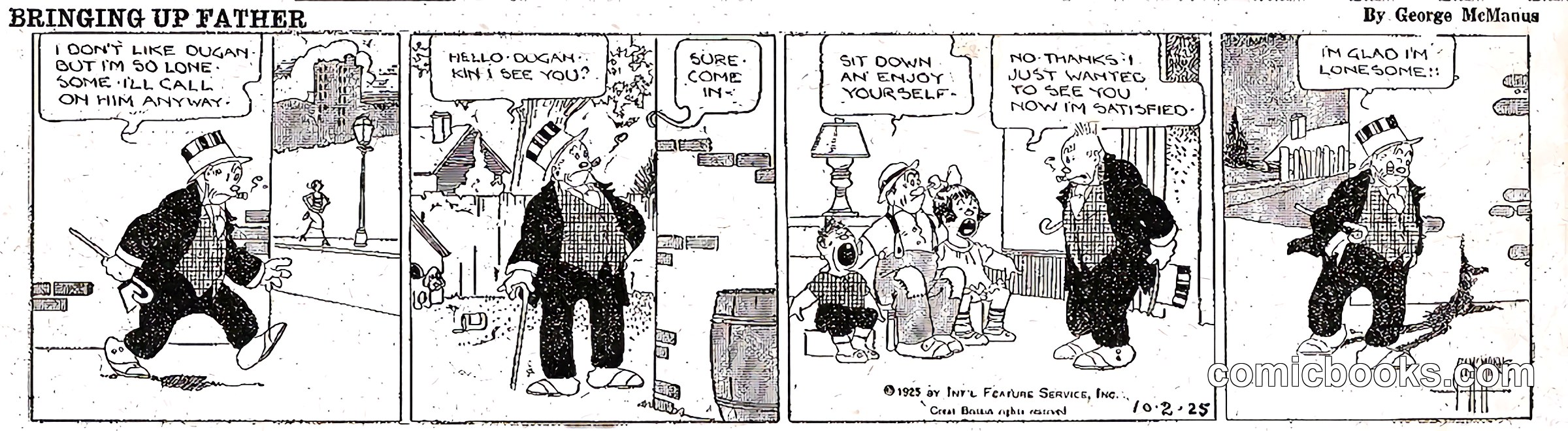 Bringing Up Father — 1925-10-02