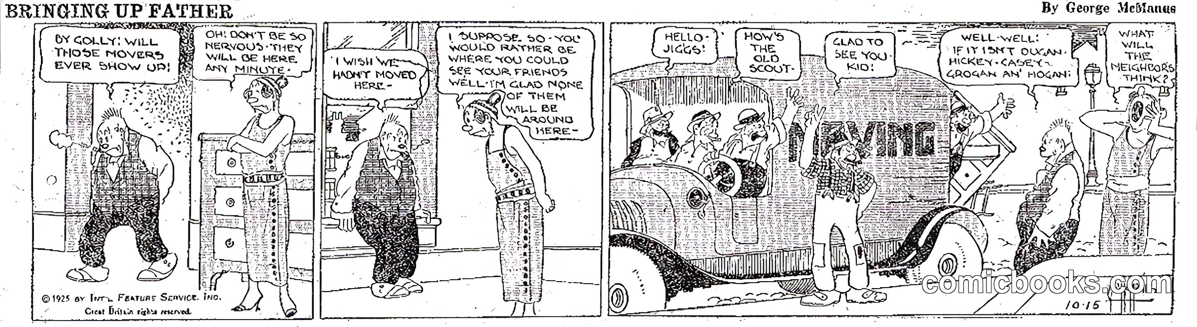 Bringing Up Father — 15 October 1925