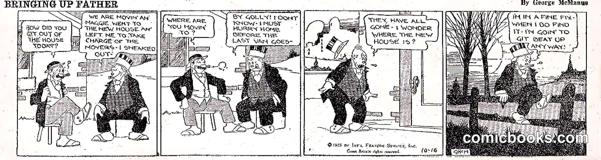 Bringing Up Father — 1925-10-16