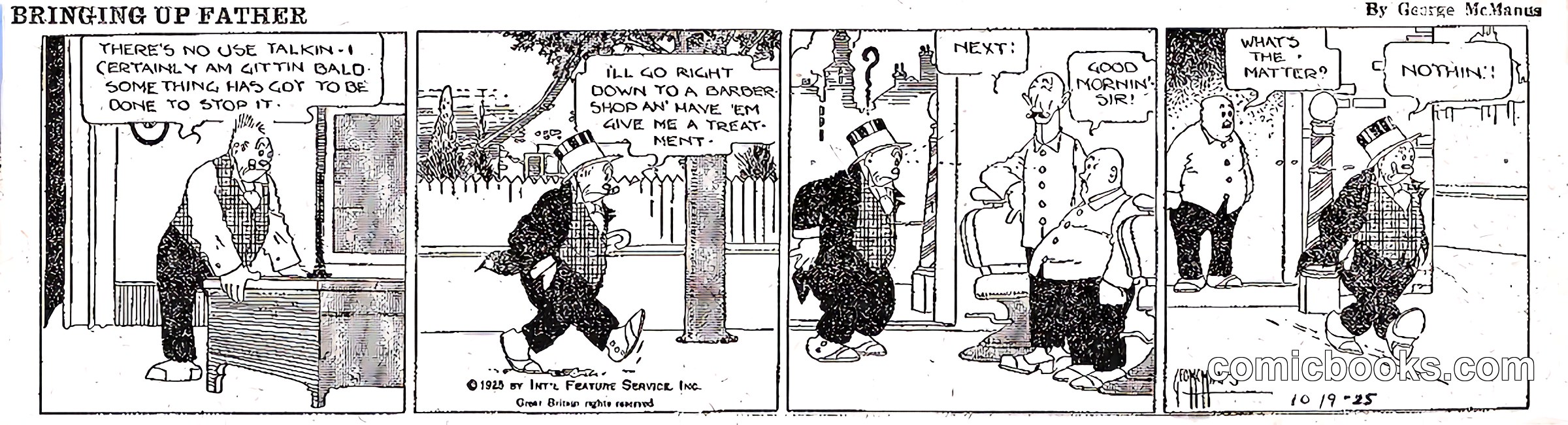 Bringing Up Father — 1925-10-19
