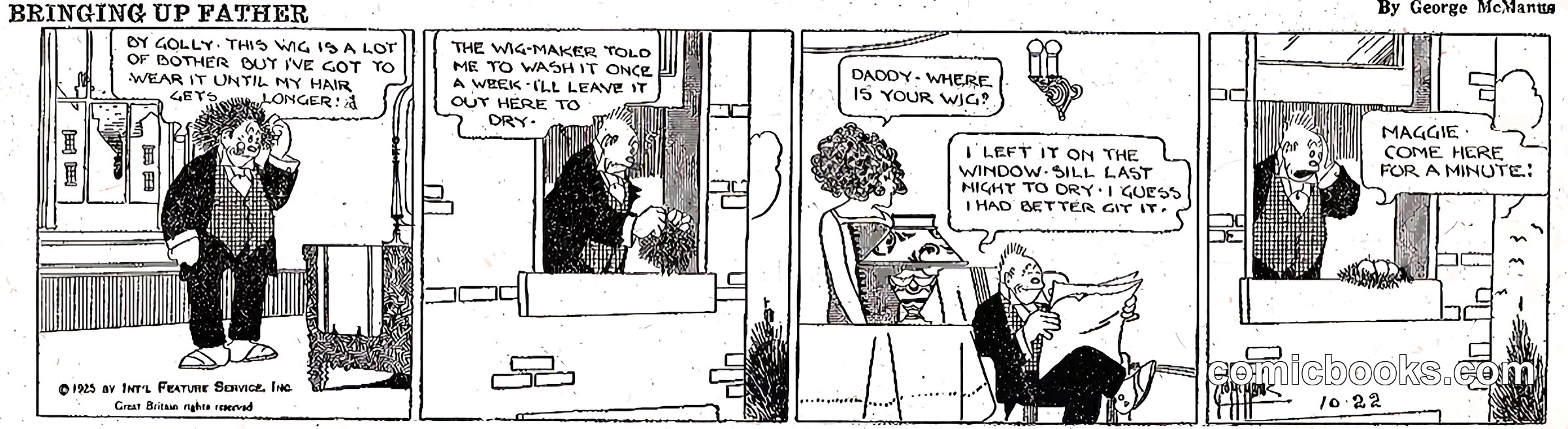 Bringing Up Father — 22 October 1925