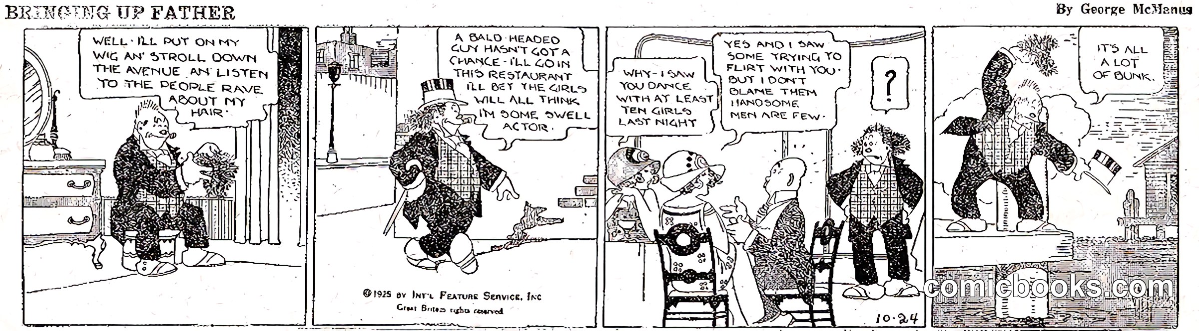 Bringing Up Father — October 24, 1925