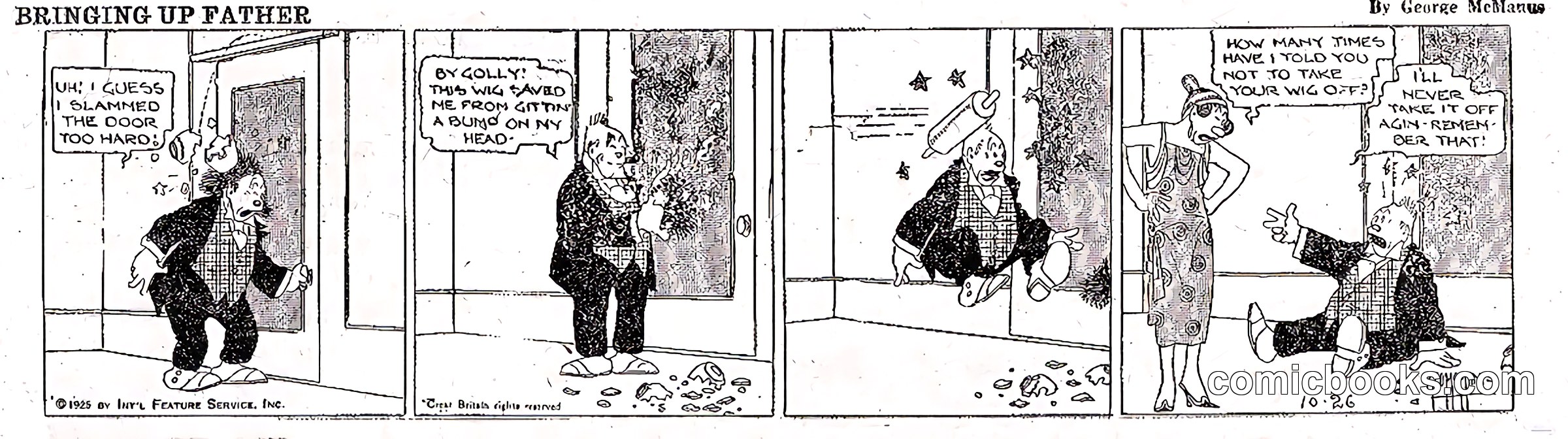 Bringing Up Father — October 26, 1925
