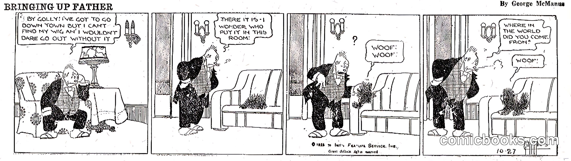 Bringing Up Father — October 27, 1925