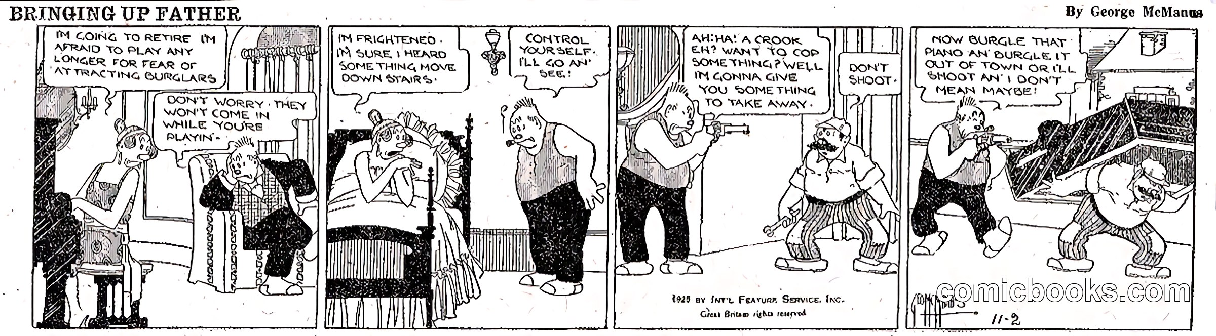 Bringing Up Father — 2 November 1925