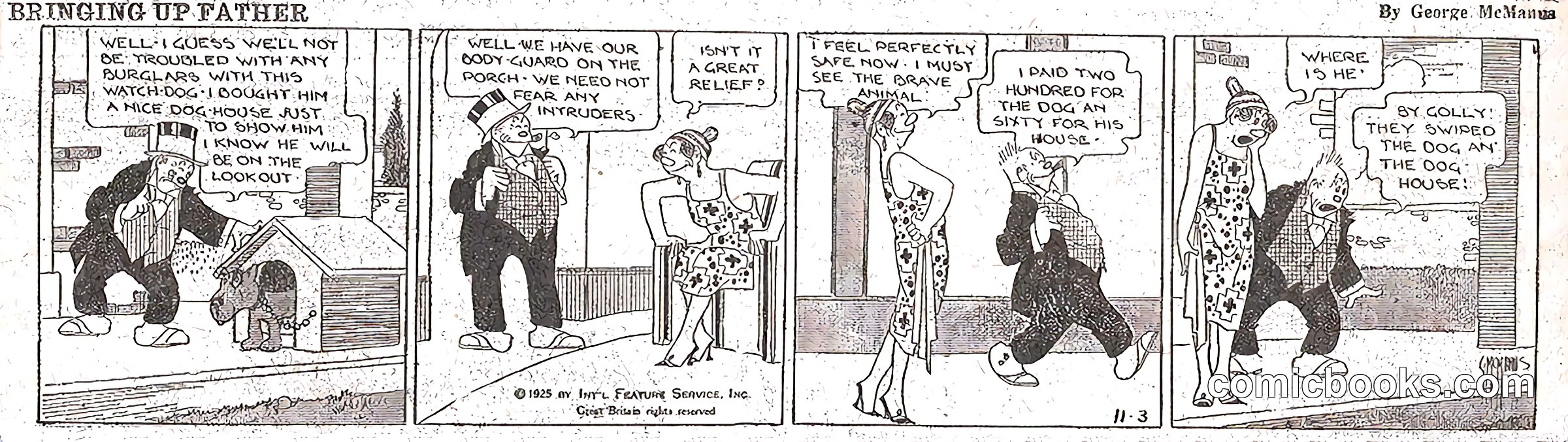 Bringing Up Father — 1925-11-03