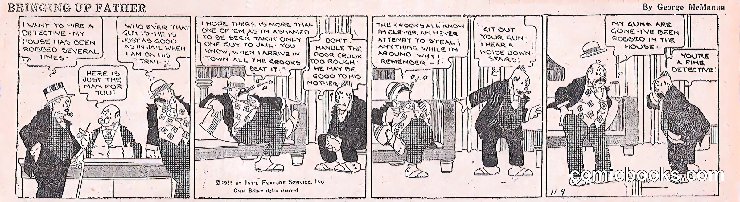 Bringing Up Father — 1925-11-09