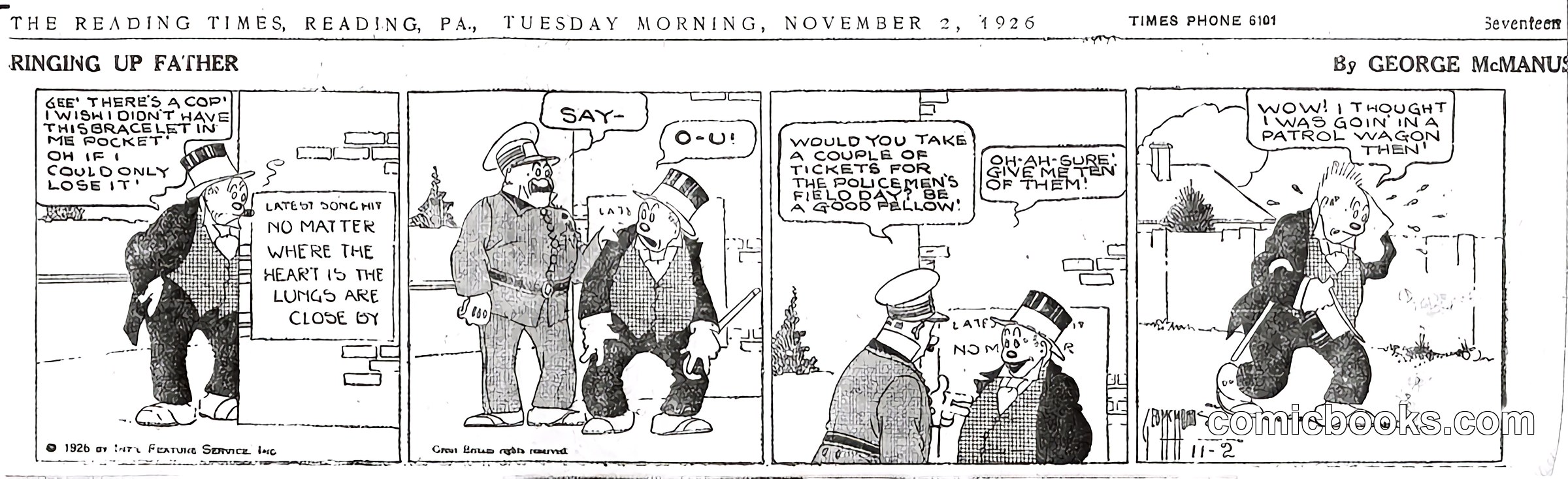 Bringing Up Father — 1926-11-02