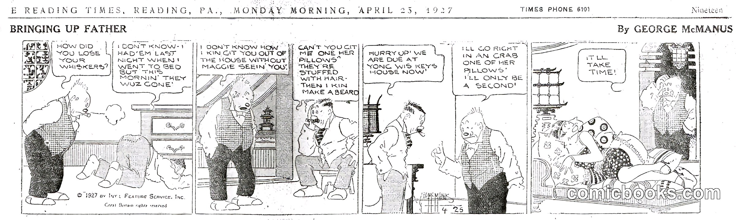 Bringing Up Father — 1927-04-25