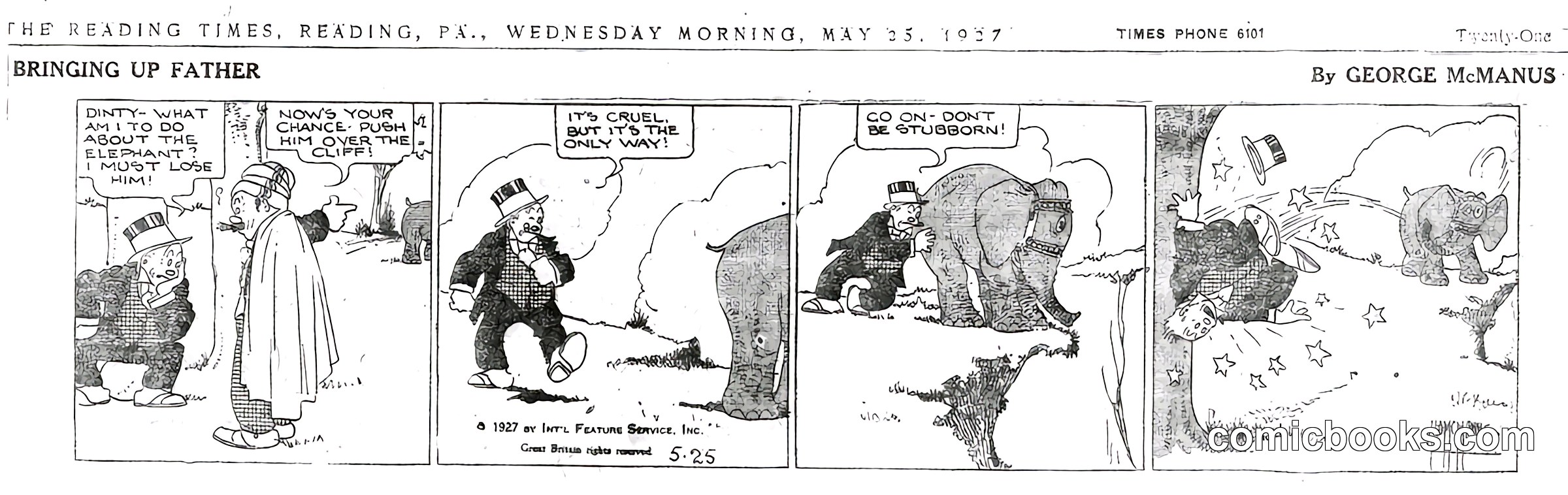Bringing Up Father — 1927-05-25