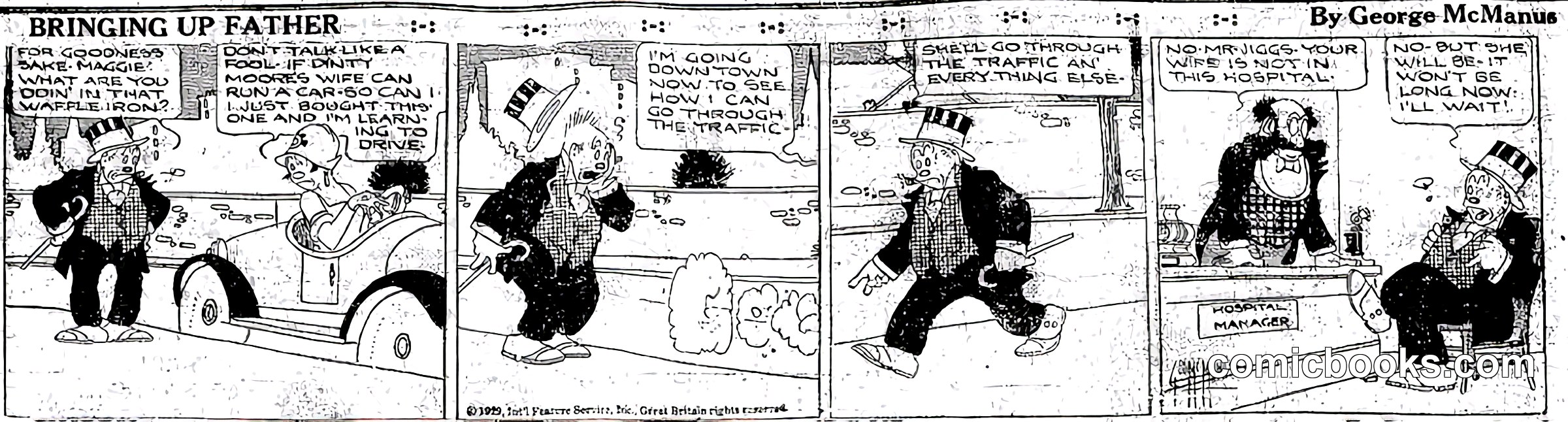 Bringing Up Father — 1929-07-08