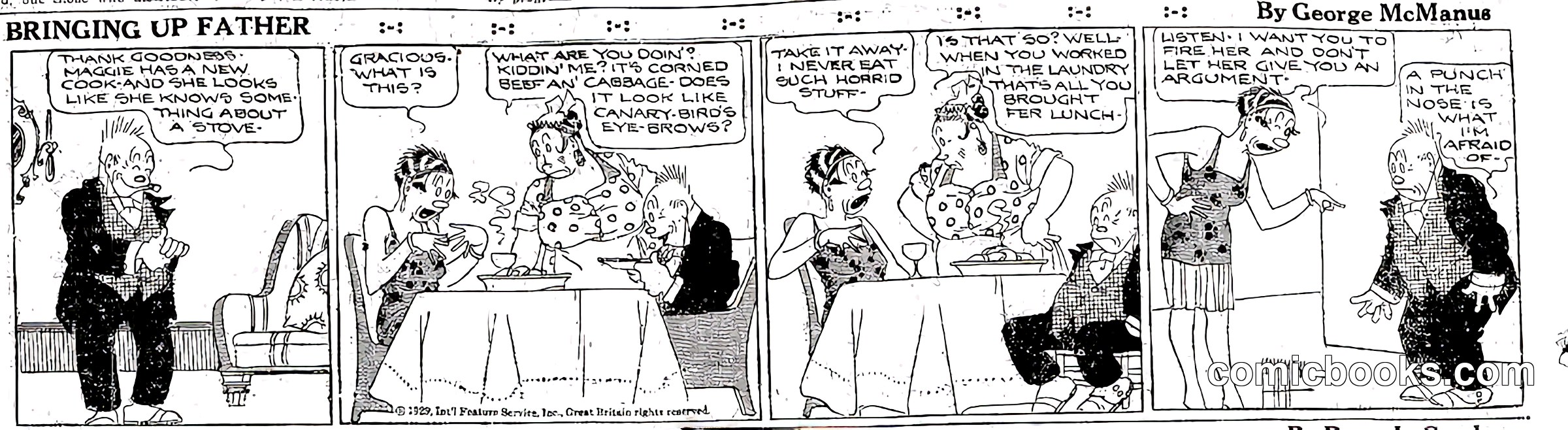 Bringing Up Father — 1929-07-11