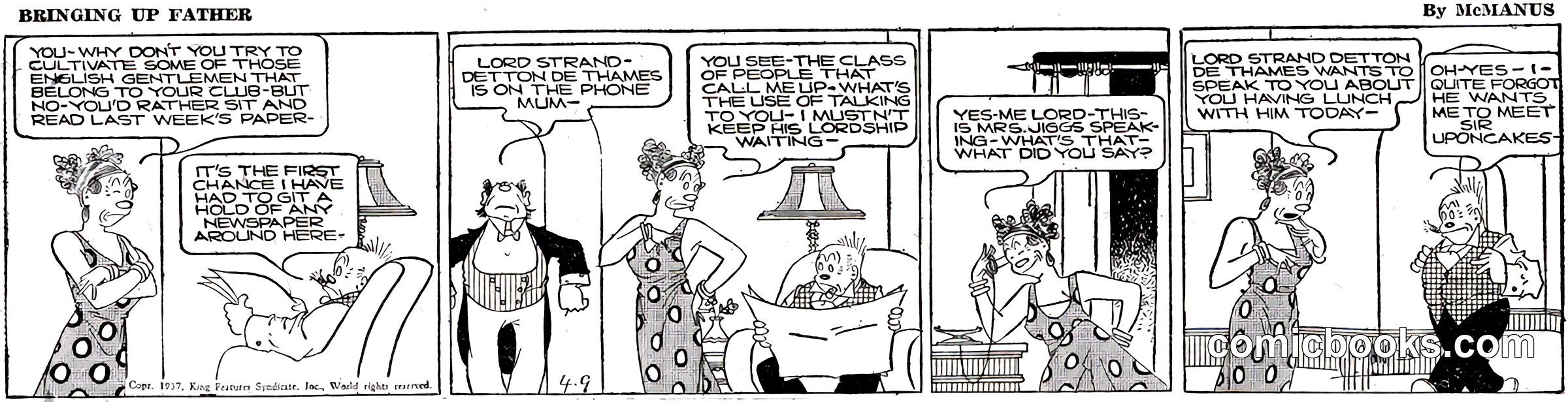 Bringing Up Father — buf370409